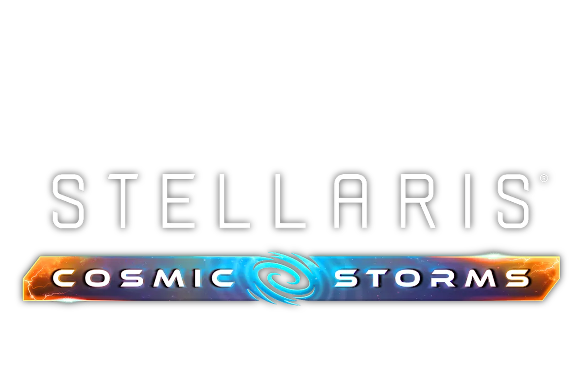 Logotype for Stellaris - Cosmic Storms