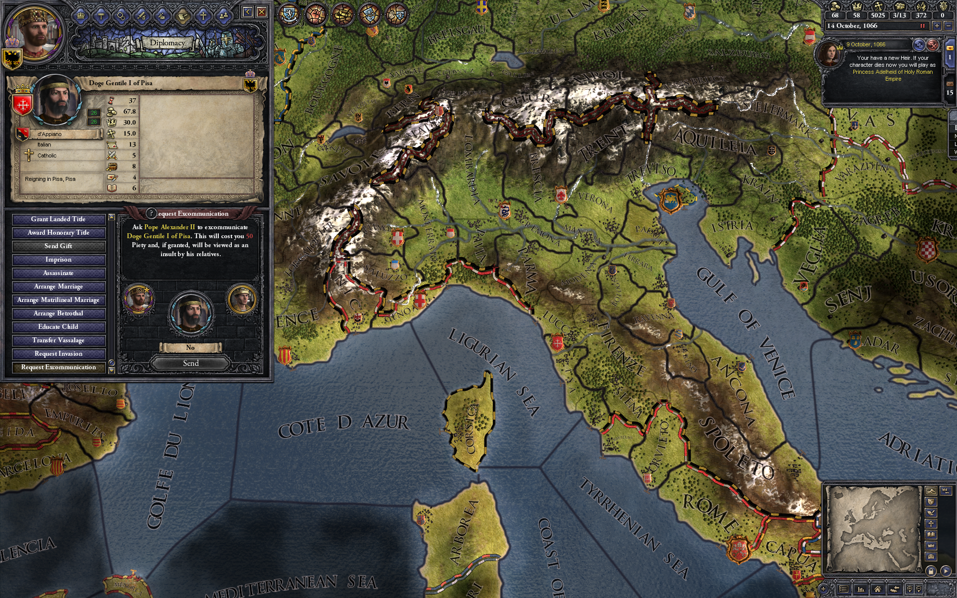 Crusader Kings II: Songs of Albion (screenshot 1)