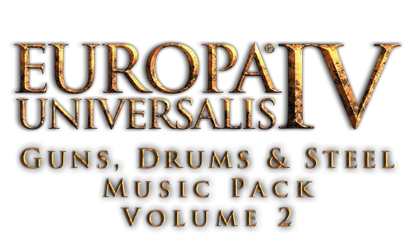 Logotype for Europa Universalis IV: Guns, Drums and Steel Vol 2
