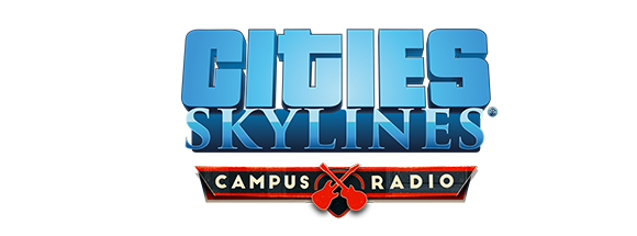 Cities: Skylines - Campus Rock Radio - logo