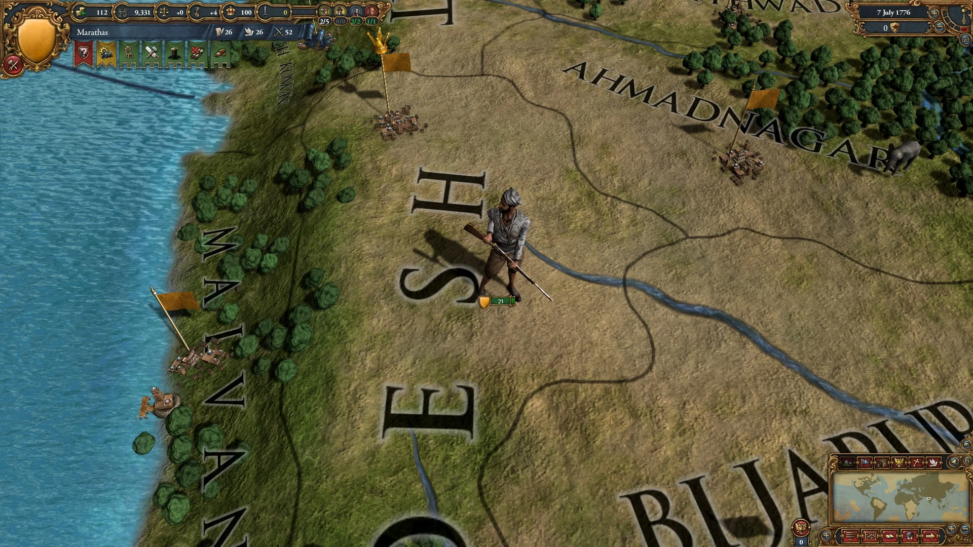 Europa Universalis IV: Indian Subcontinent Unit Pack (screenshot 2)