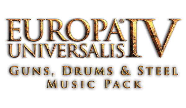 Europa Universalis IV: Guns, Drums and Steel - logo