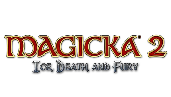 Logotype for Magicka 2: Ice, Death and Fury
