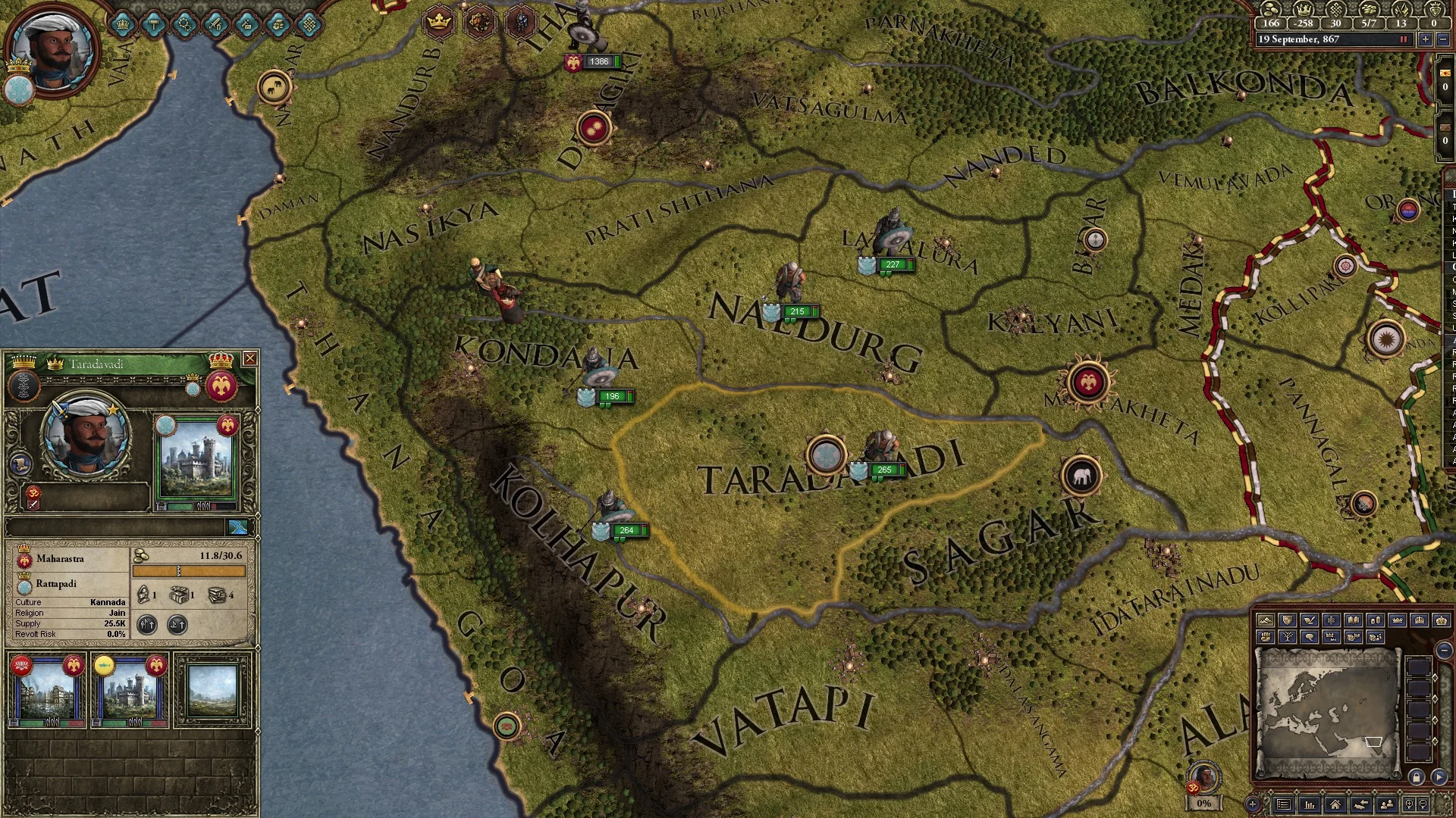 Crusader Kings II: Songs of India (screenshot 8)