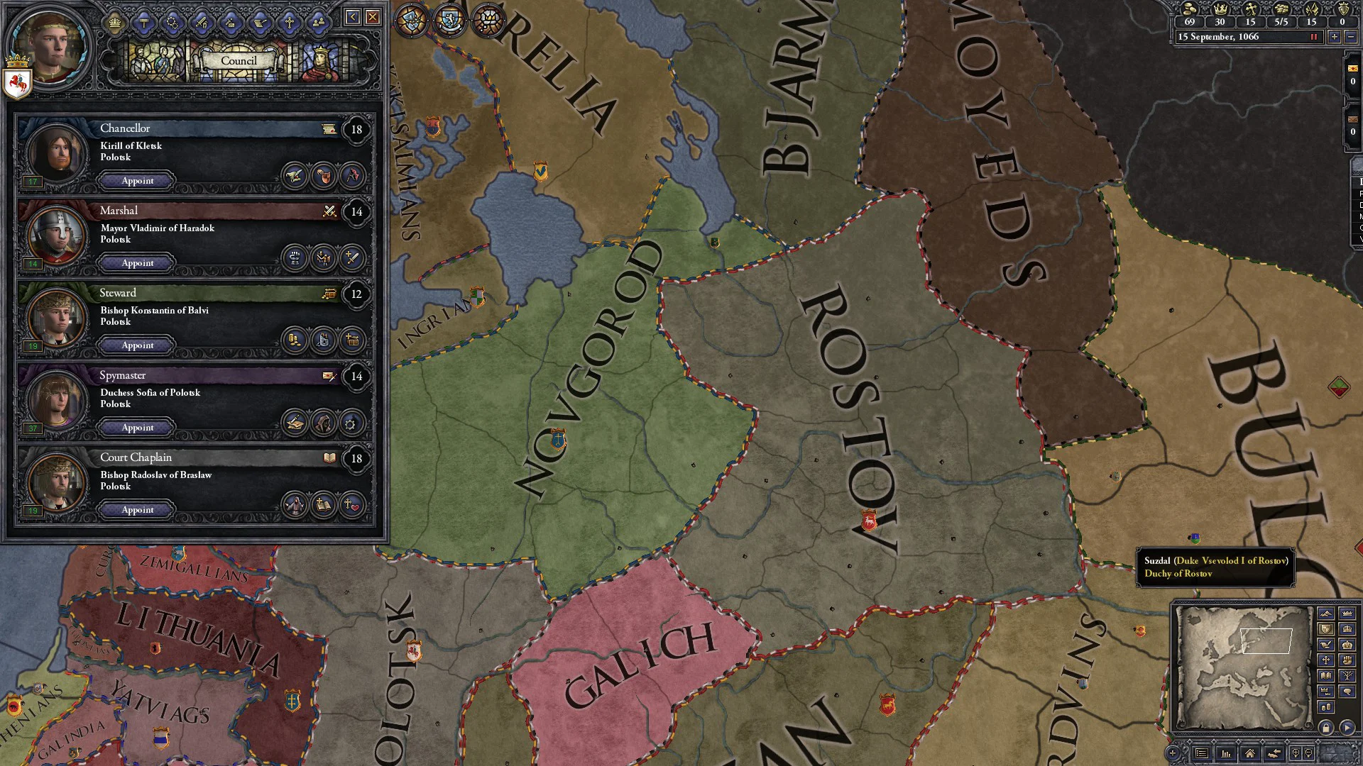 Crusader Kings II: Russian Portraits (screenshot 1)
