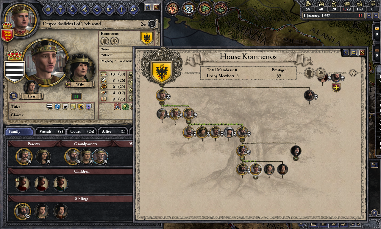 Crusader Kings II: Dynasty Shield (screenshot 4)