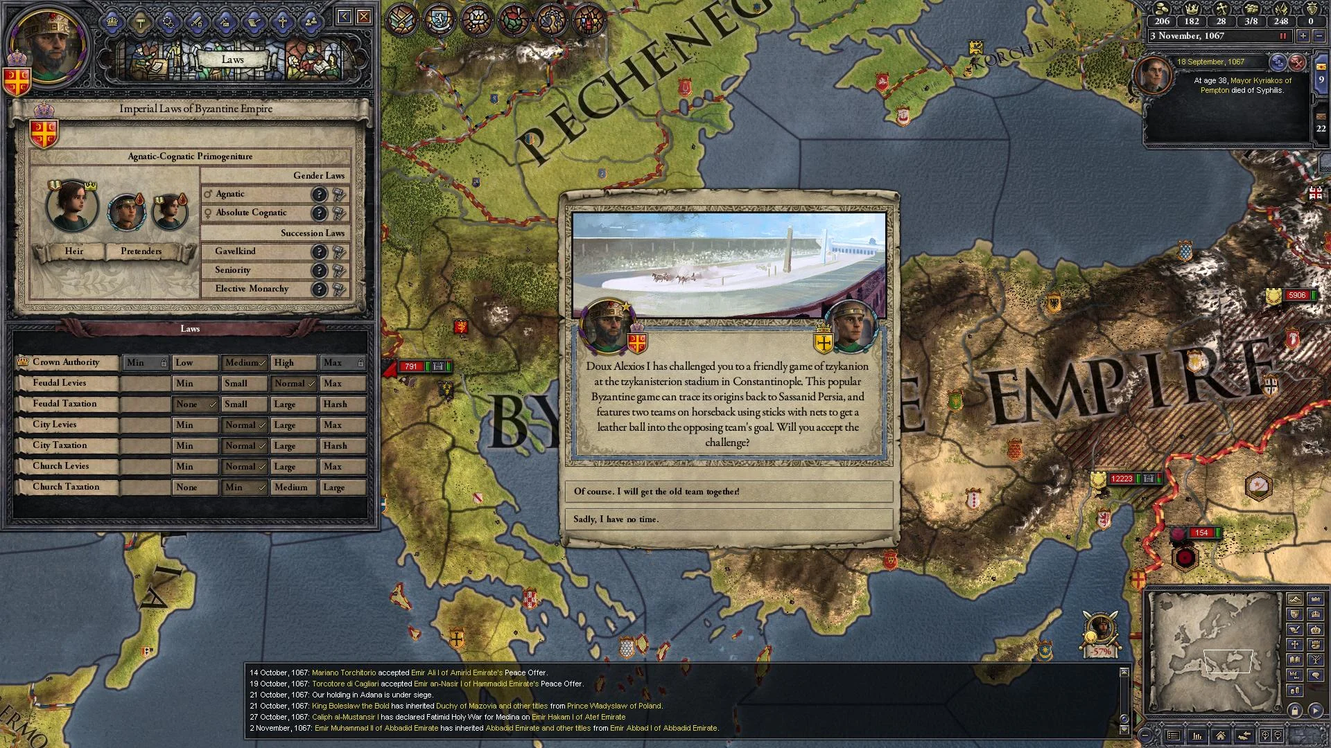 Crusader Kings II: Legacy of Rome (screenshot 6)