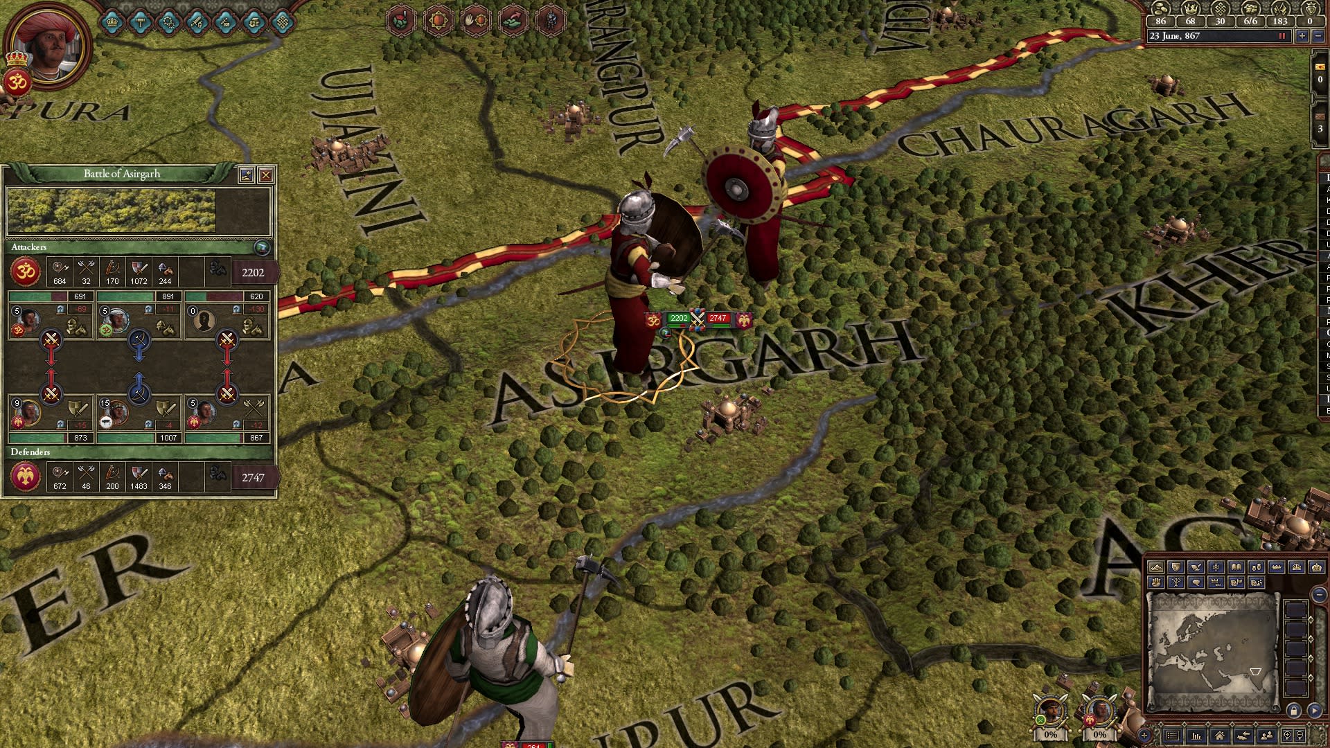 Crusader Kings II: Rajas of India (screenshot 6)