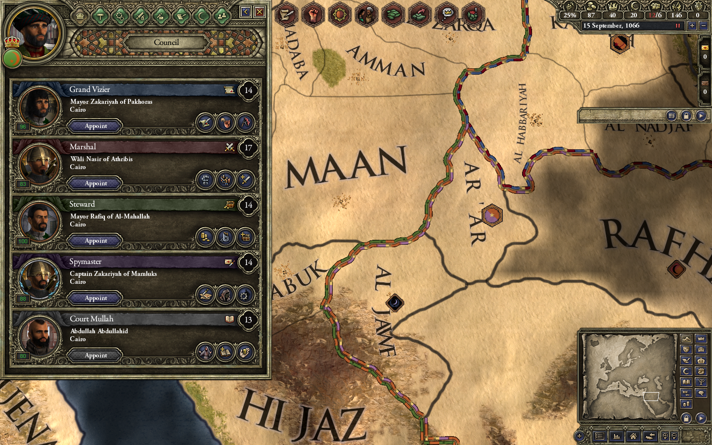 Crusader Kings II: Sword of Islam (screenshot 4)