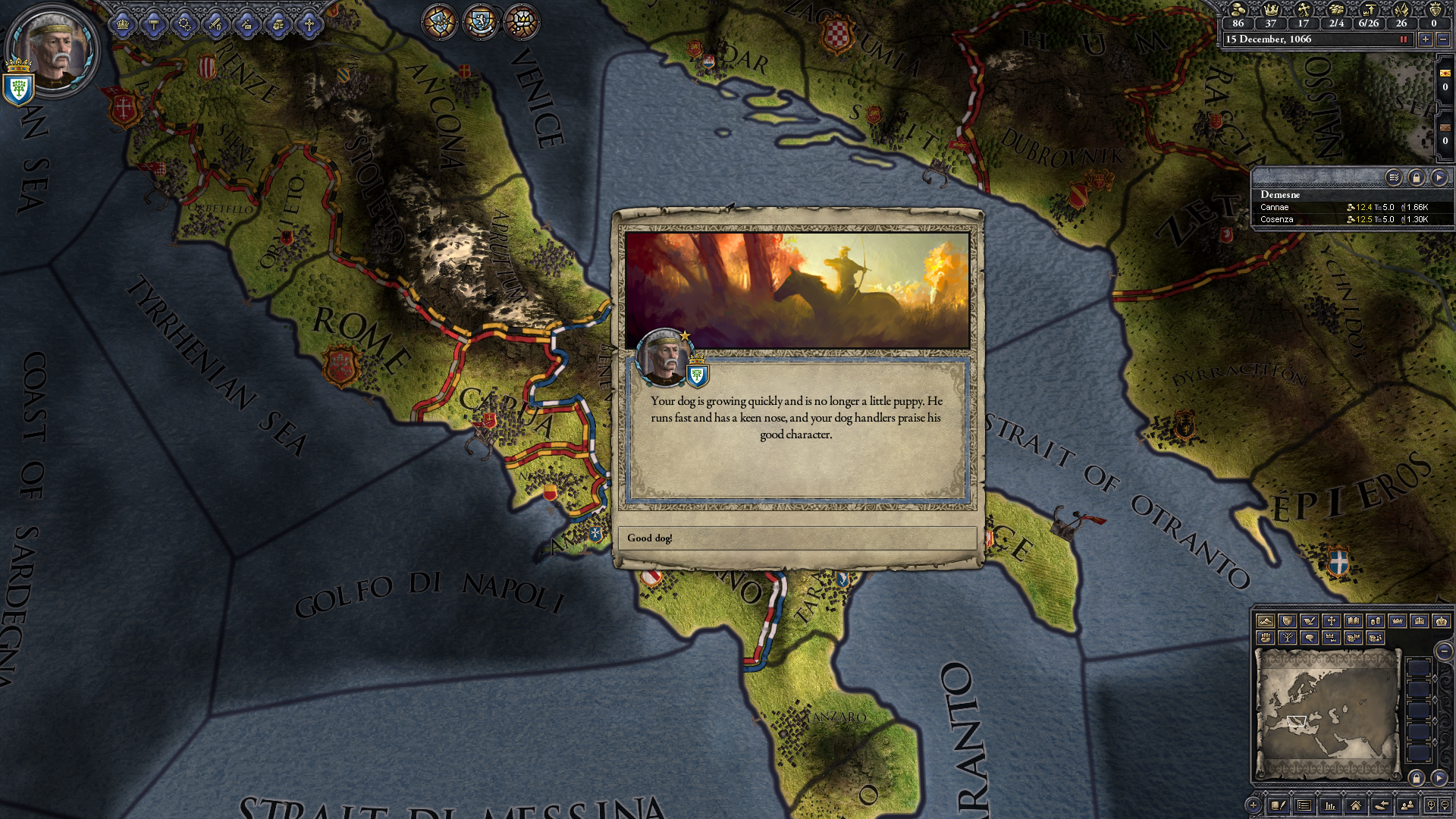 Crusader Kings II: Way of Life (screenshot 1)