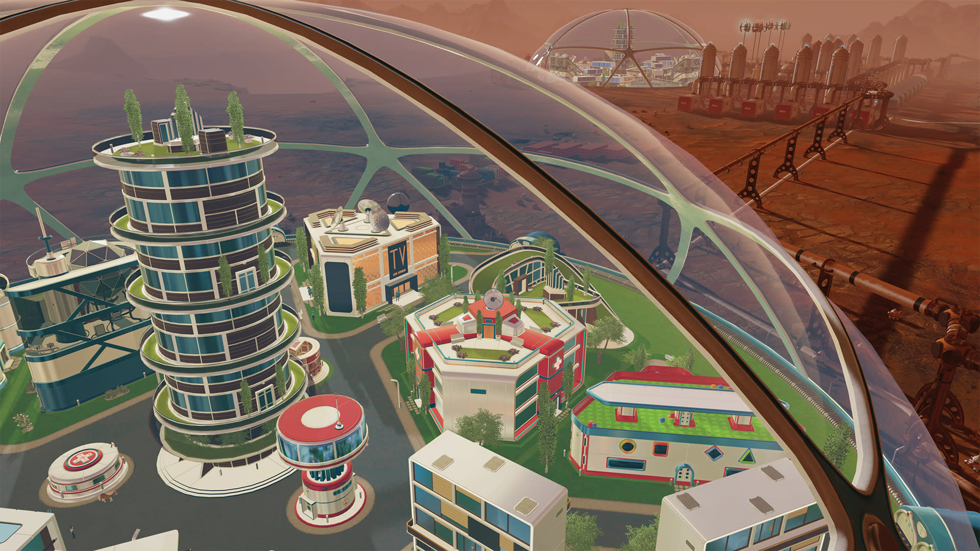 Surviving Mars: In-Dome Buildings Pack (screenshot 1)