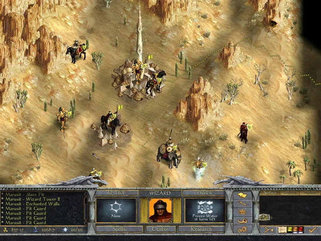 Age of Wonders: Shadow Magic (screenshot 11)