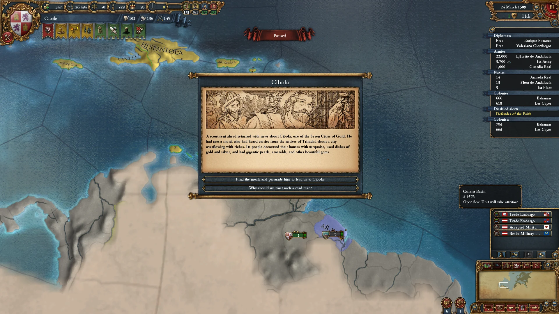 Europa Universalis IV: El Dorado (screenshot 6)