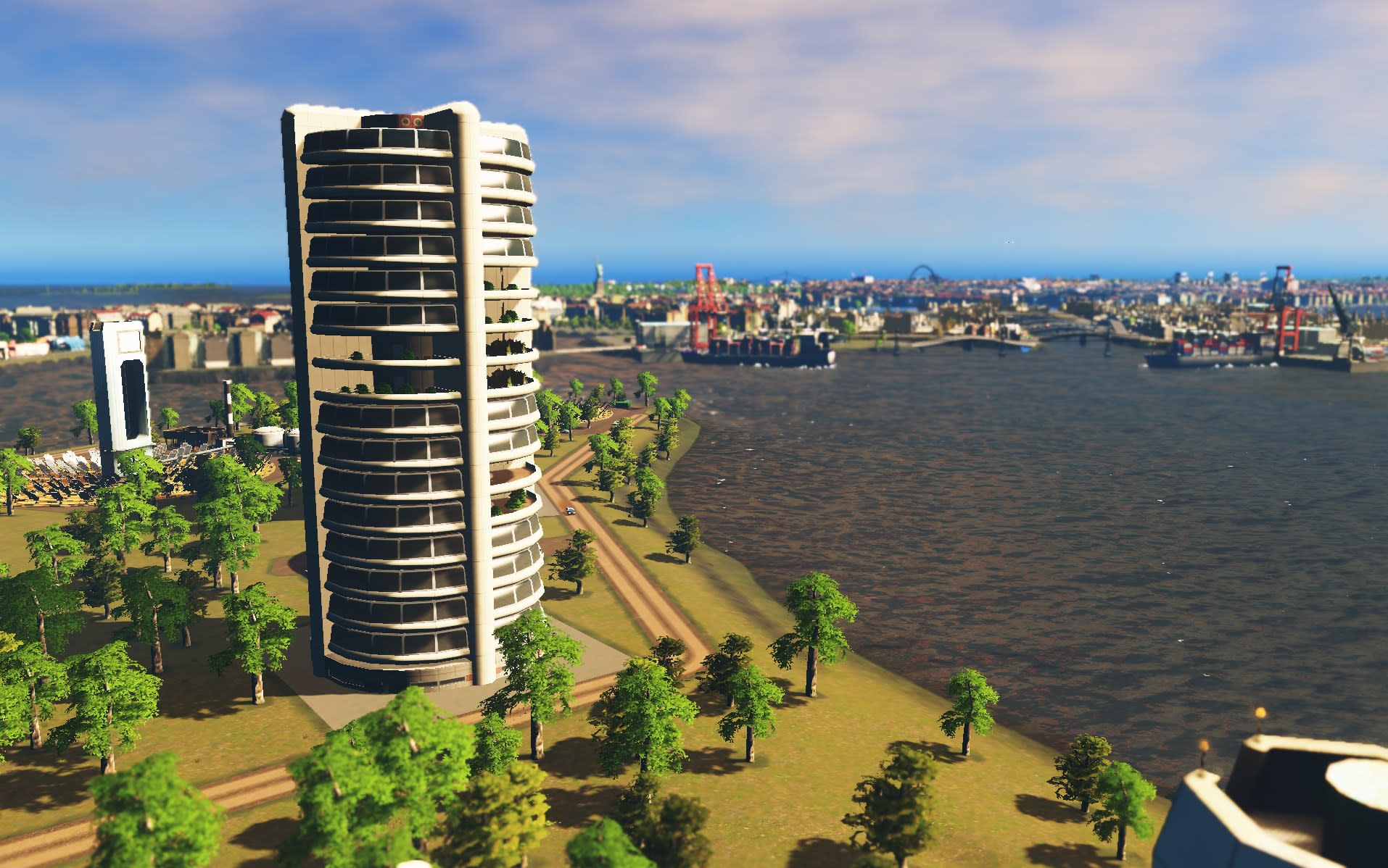 Cities: Skylines - High-Tech Buildings (screenshot 6)