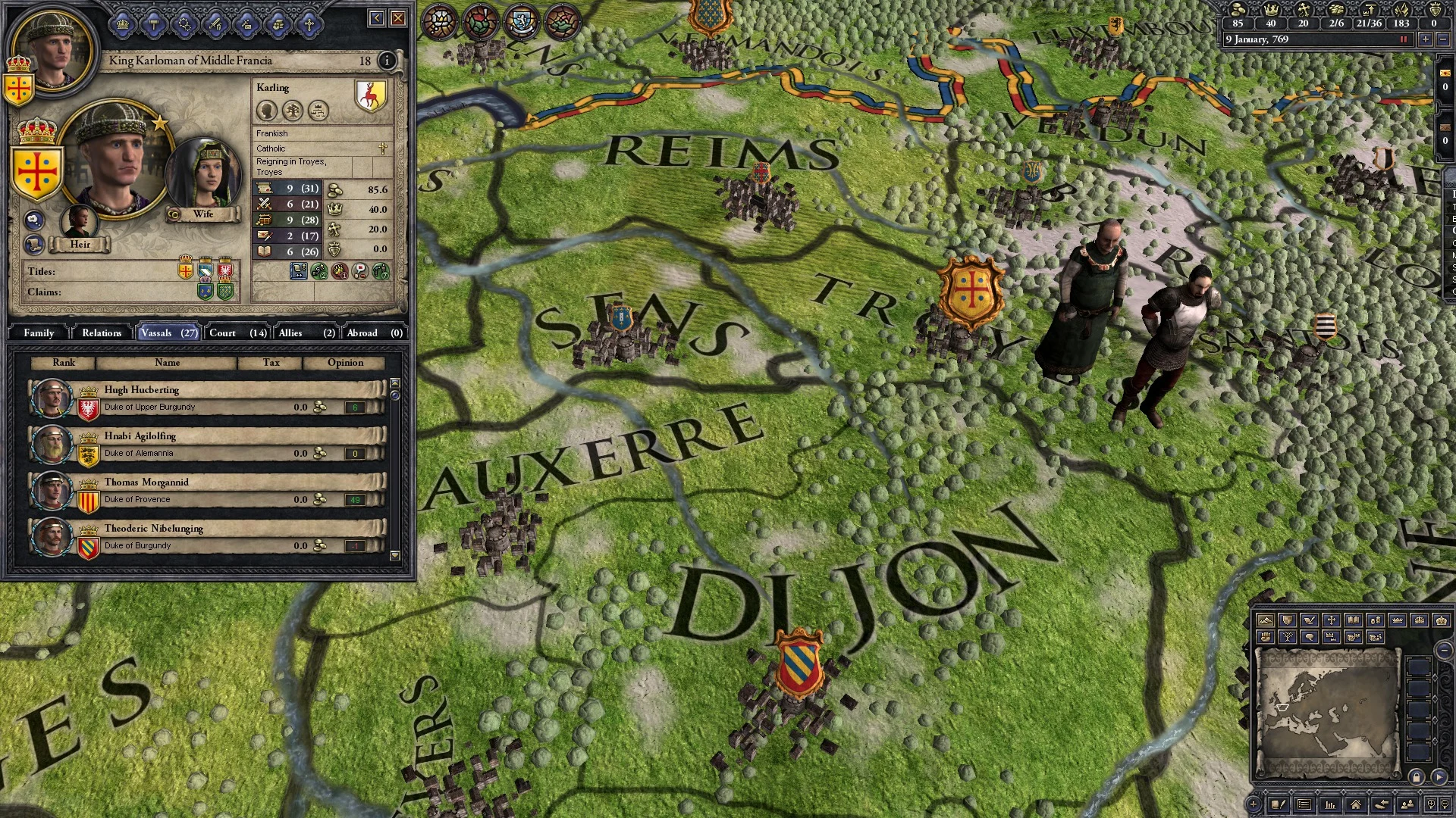 Crusader Kings II: Early Western Clothing Pack (screenshot 6)