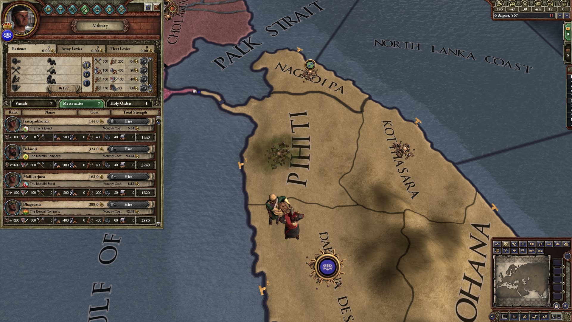 Crusader Kings II: Rajas of India (screenshot 1)