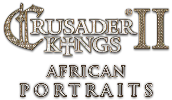 Logotype for Crusader Kings II: African Portraits