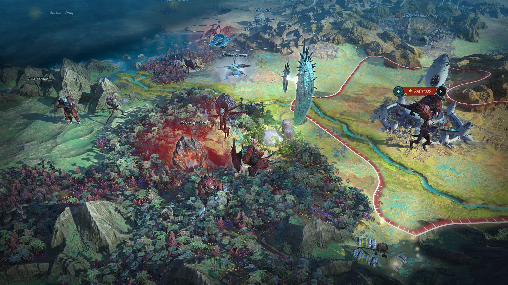 Age of Wonders: Planetfall Invasions (screenshot 8)