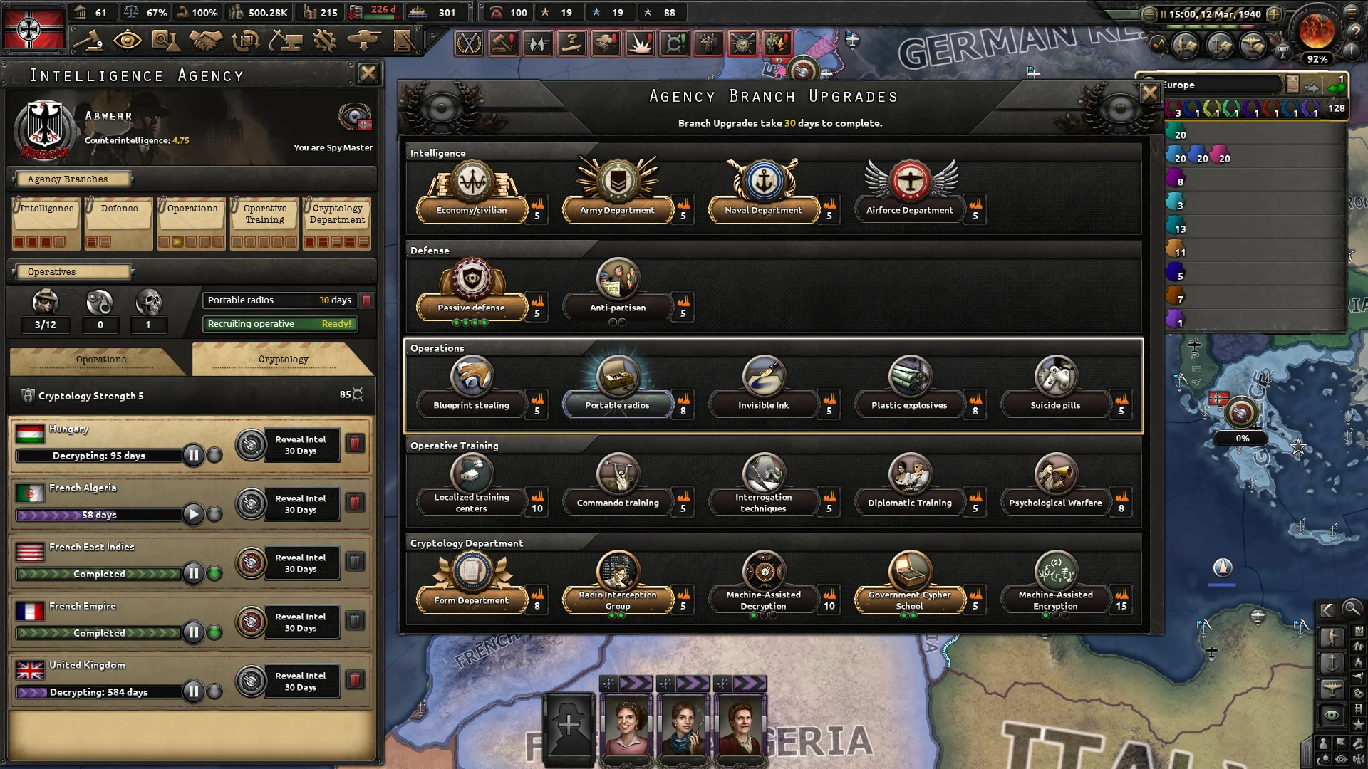 Hearts of Iron IV: La Resistance (screenshot 4)
