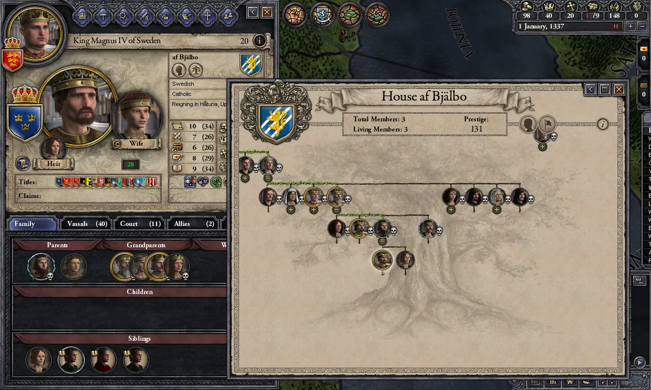 Crusader Kings II: Dynasty Shield (screenshot 3)