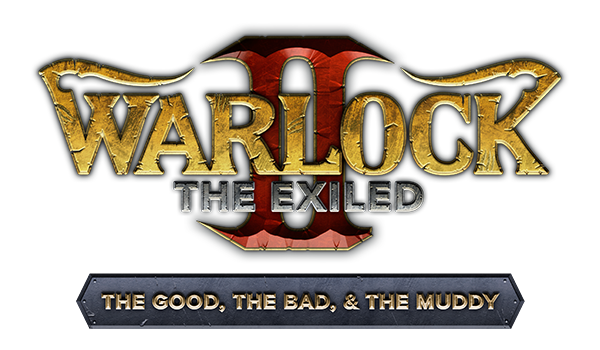 Warlock 2: The Exiled - The Good, the Bad, &amp; the Muddy - logo
