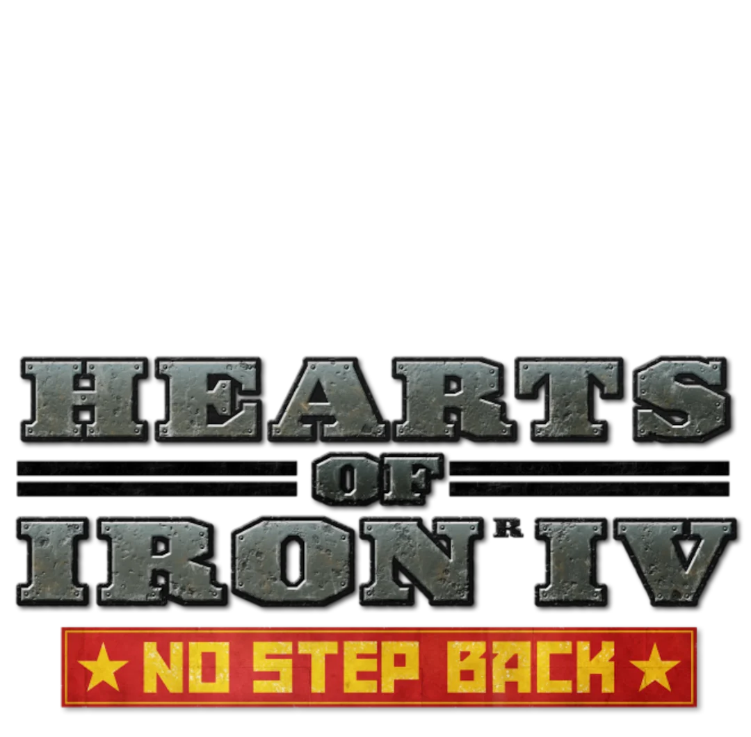 Logotype for Hearts of Iron IV: No Step Back
