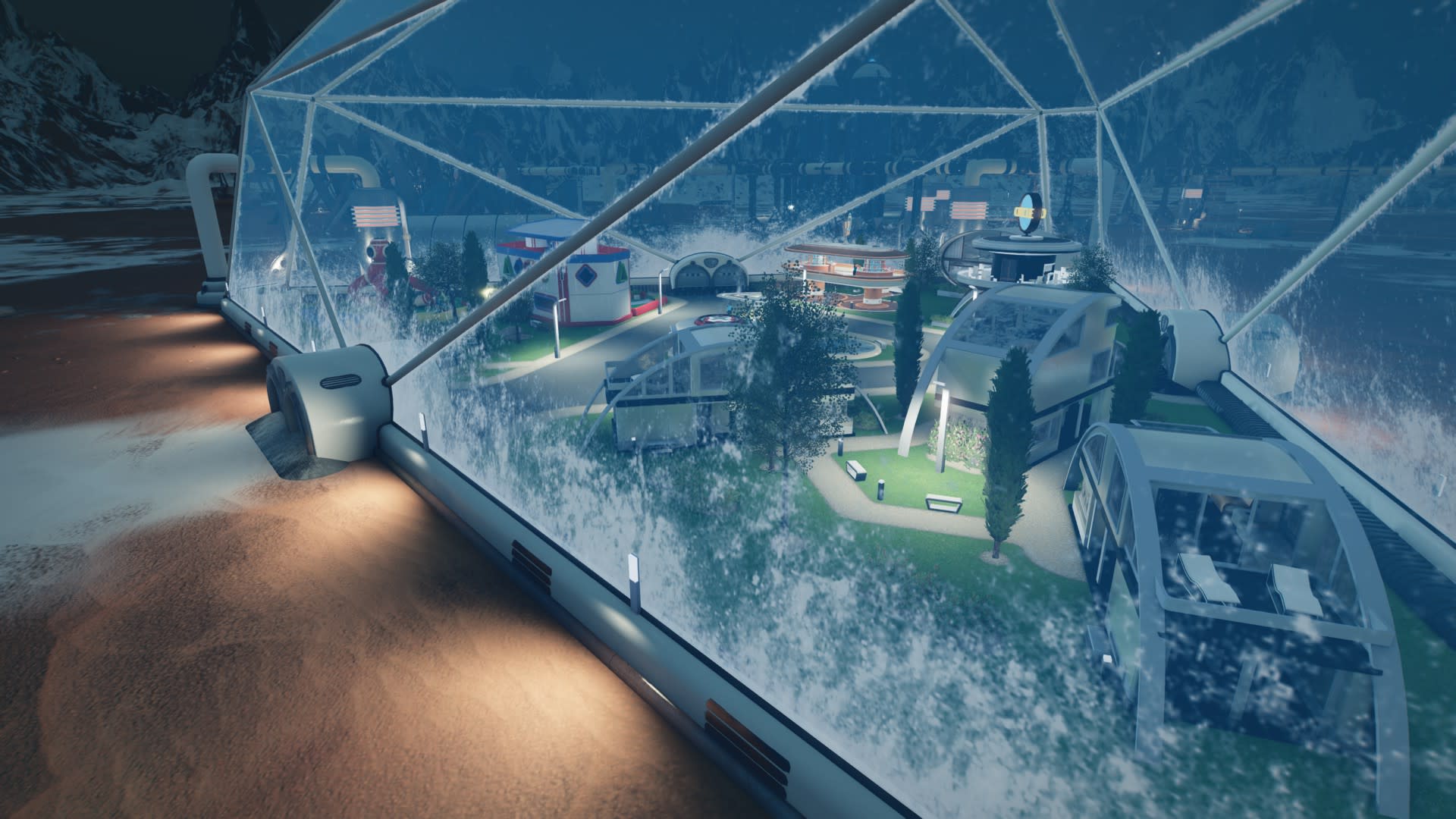 icy dome