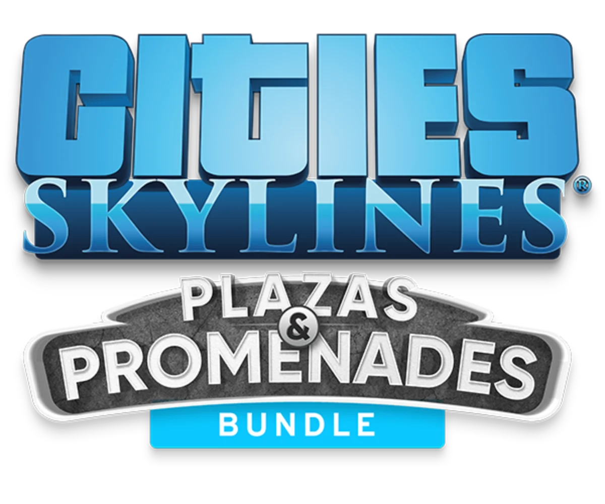 Logotype for Cities: Skylines - Plazas and Promenades Bundle