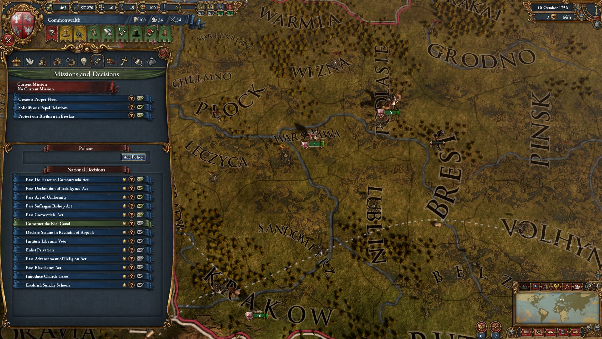 Europa Universalis IV: Res Publica (screenshot 4)