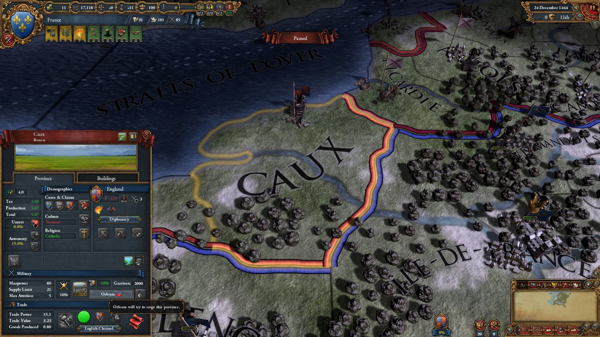 Europa Universalis IV: Art of War (screenshot 2)
