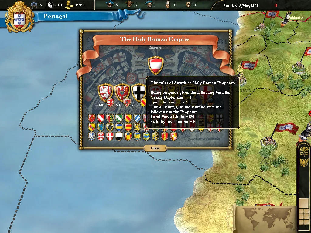 Europa Universalis III (screenshot 8)