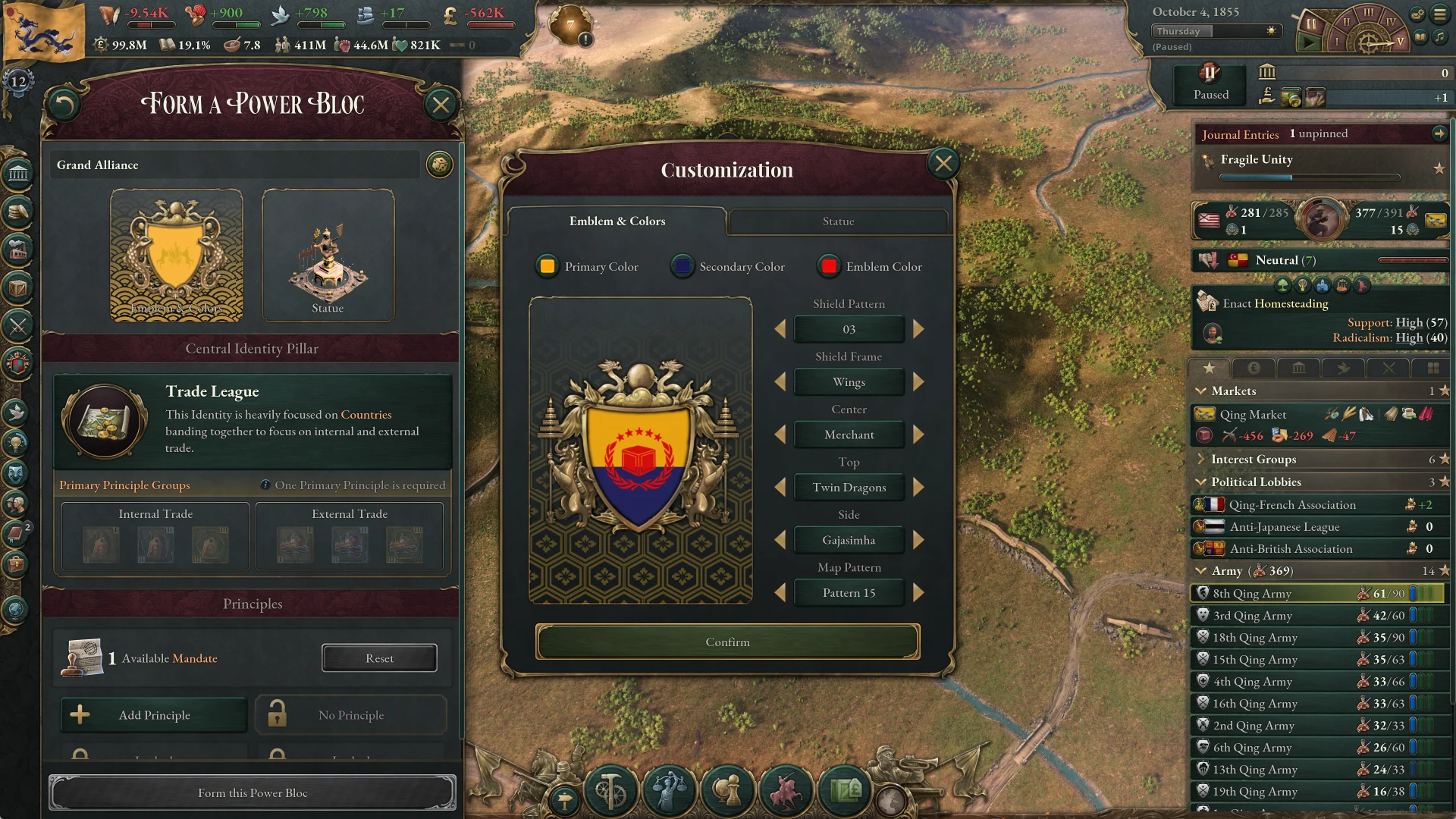 Victoria 3 Sphere Of Influence Screenshot 2