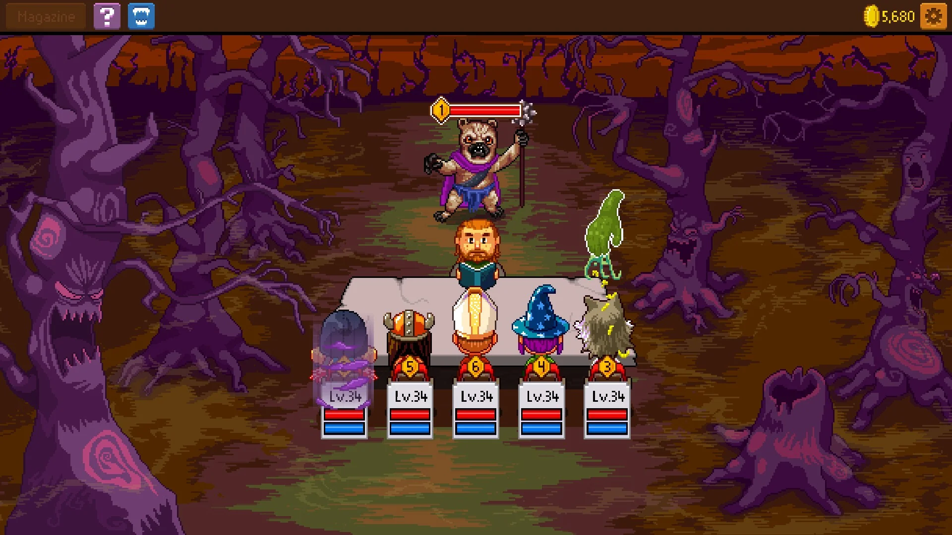 Knights of Pen and Paper 2: Here be Dragons (screenshot 9)