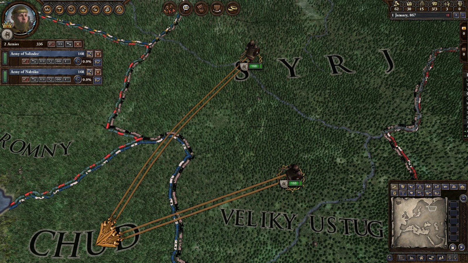 Crusader Kings II: Finno-Ulgric Unit Pack (screenshot 9)