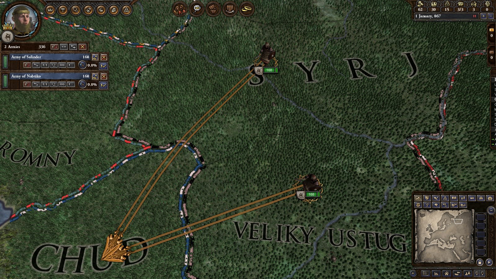Crusader Kings II: Finno-Ulgric Unit Pack (screenshot 9)