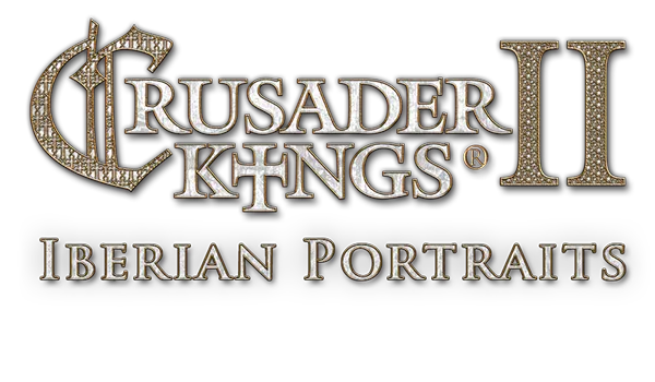 Logotype for Crusader Kings II: Iberian Portraits
