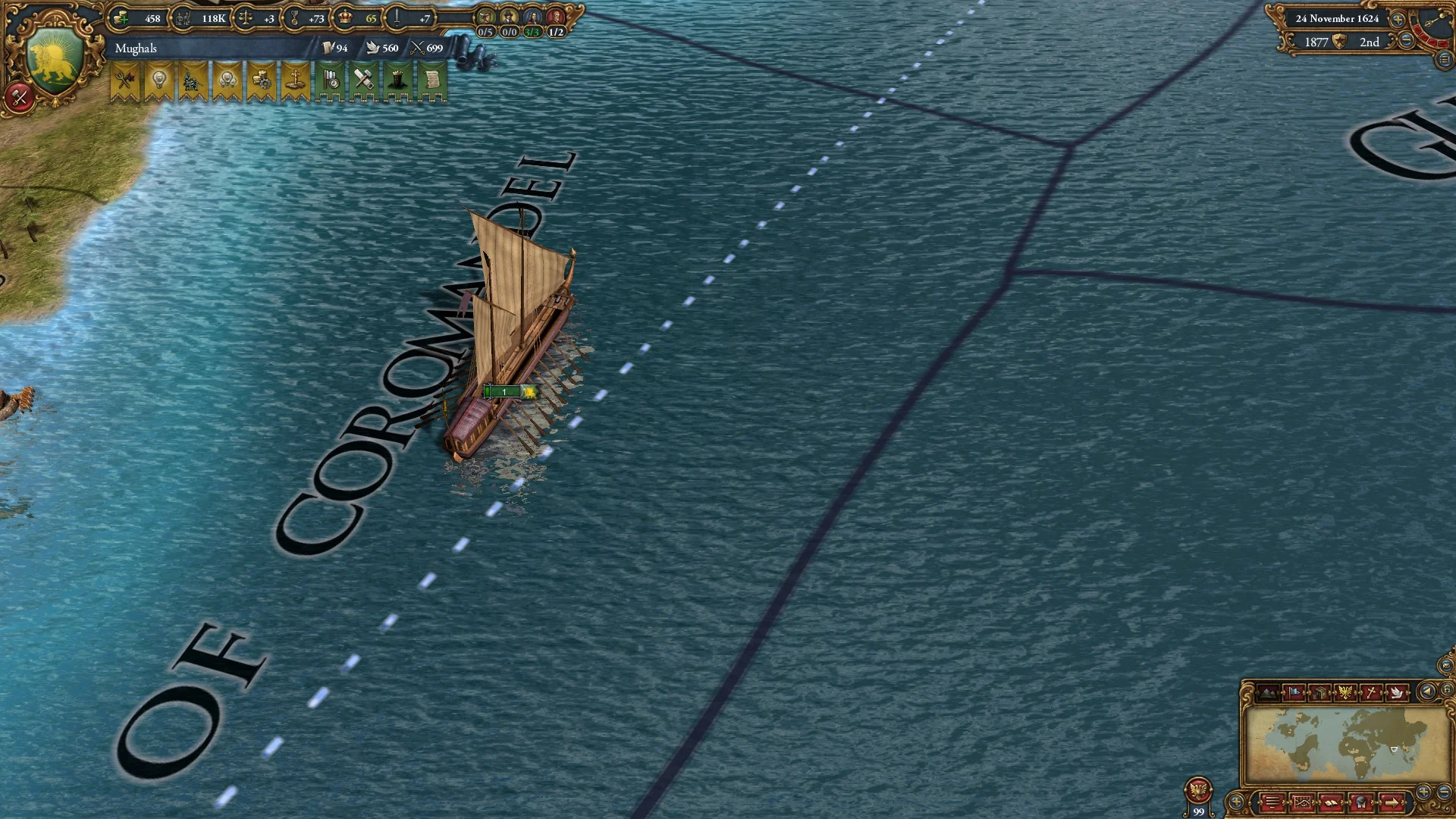 Europa Universalis IV: Indian Ships Unit Pack (screenshot 4)