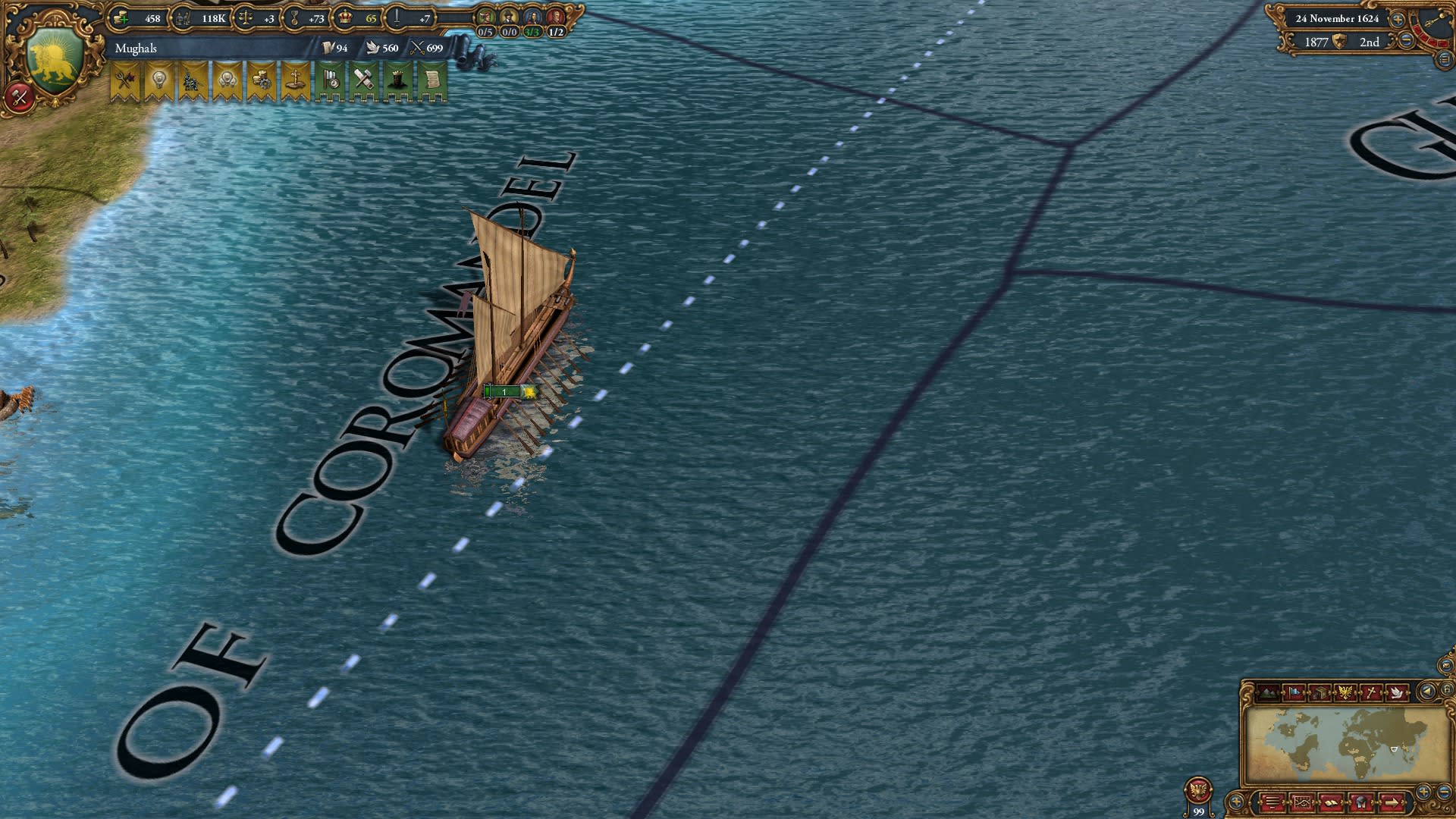 Europa Universalis IV: Indian Ships Unit Pack (screenshot 4)