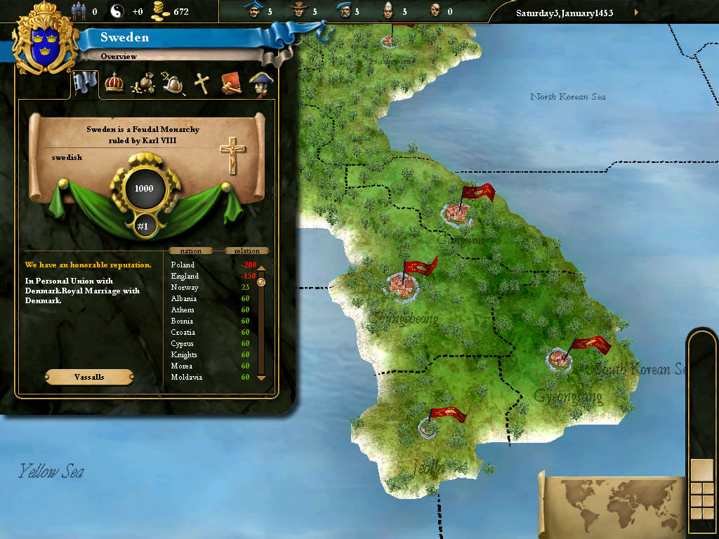 Europa Universalis III (screenshot 6)