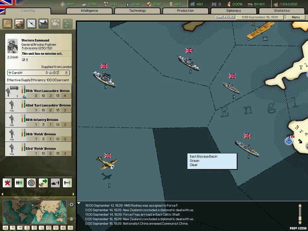 Hearts of Iron II Complete (screenshot 5)