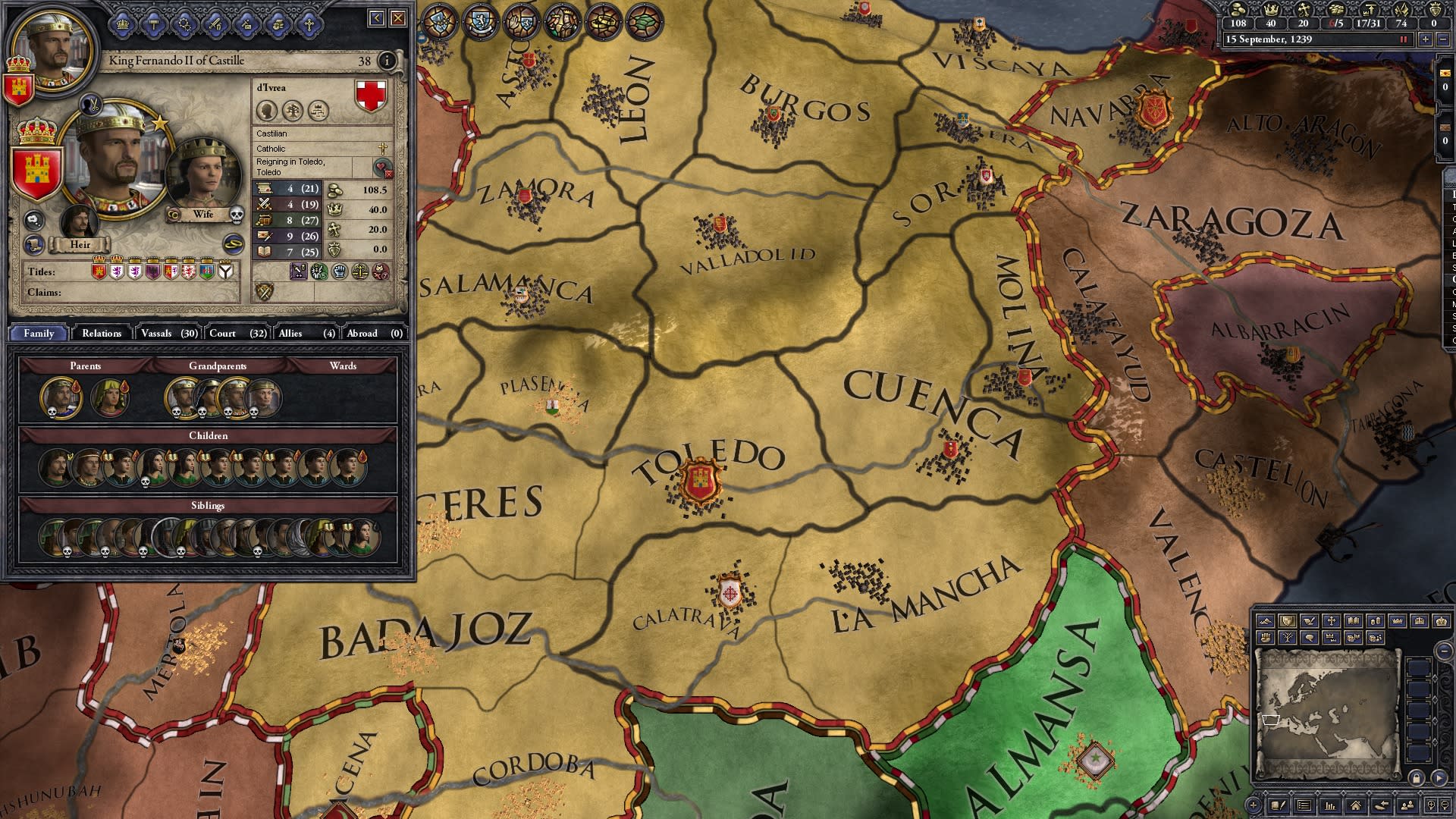 Crusader Kings II: Iberian Portraits (screenshot 1)