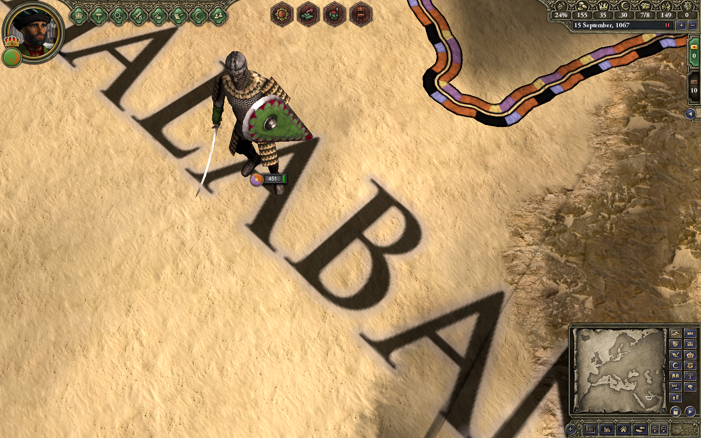 Crusader Kings II: Sword of Islam (screenshot 6)