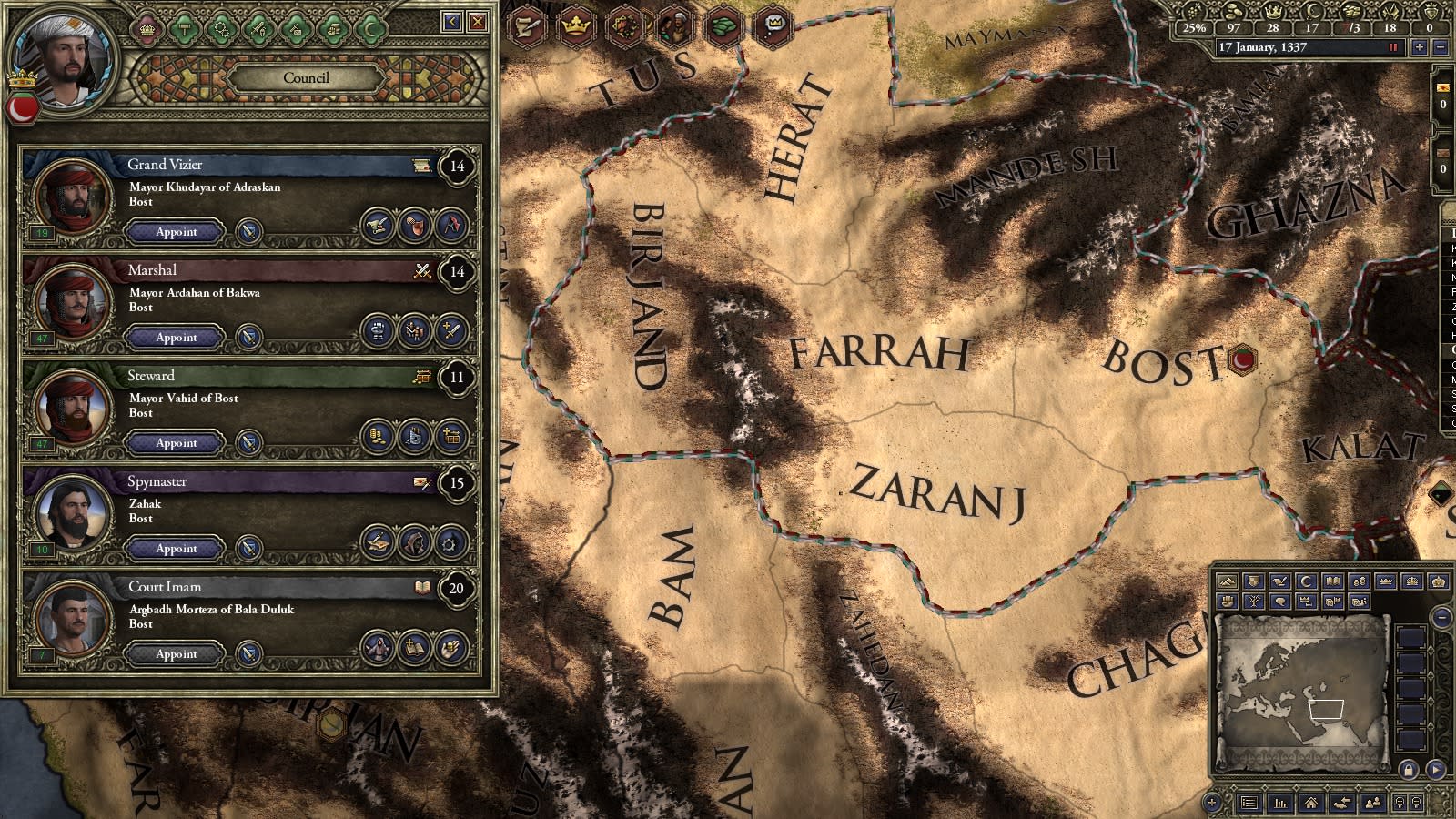 Crusader Kings II: Persian Portraits (screenshot 8)