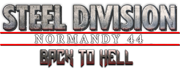 Steel Division: Normandy 44 - Back to Hell - logo