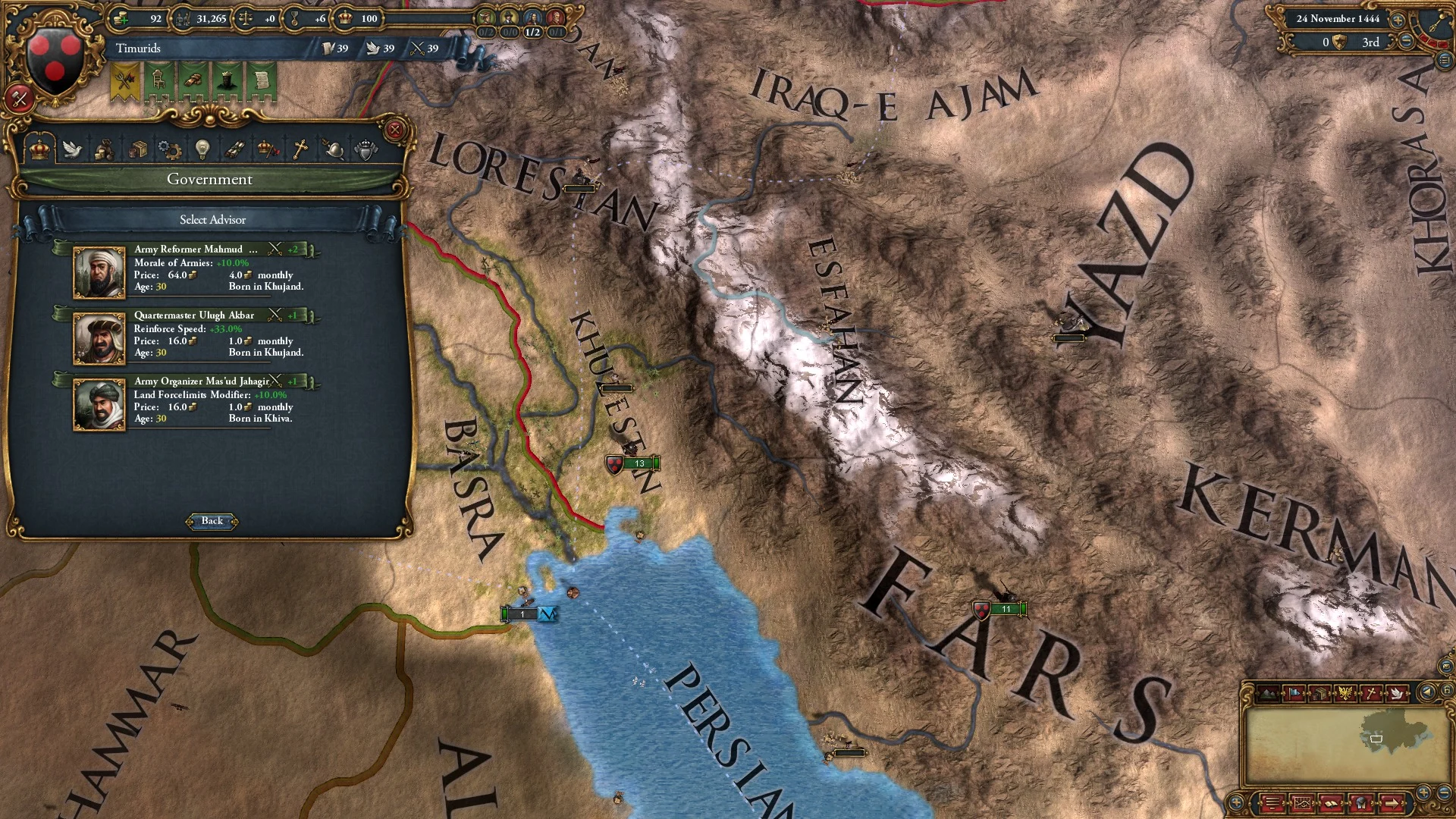 Europa Universalis IV: Muslim Advisor Portraits (screenshot 1)
