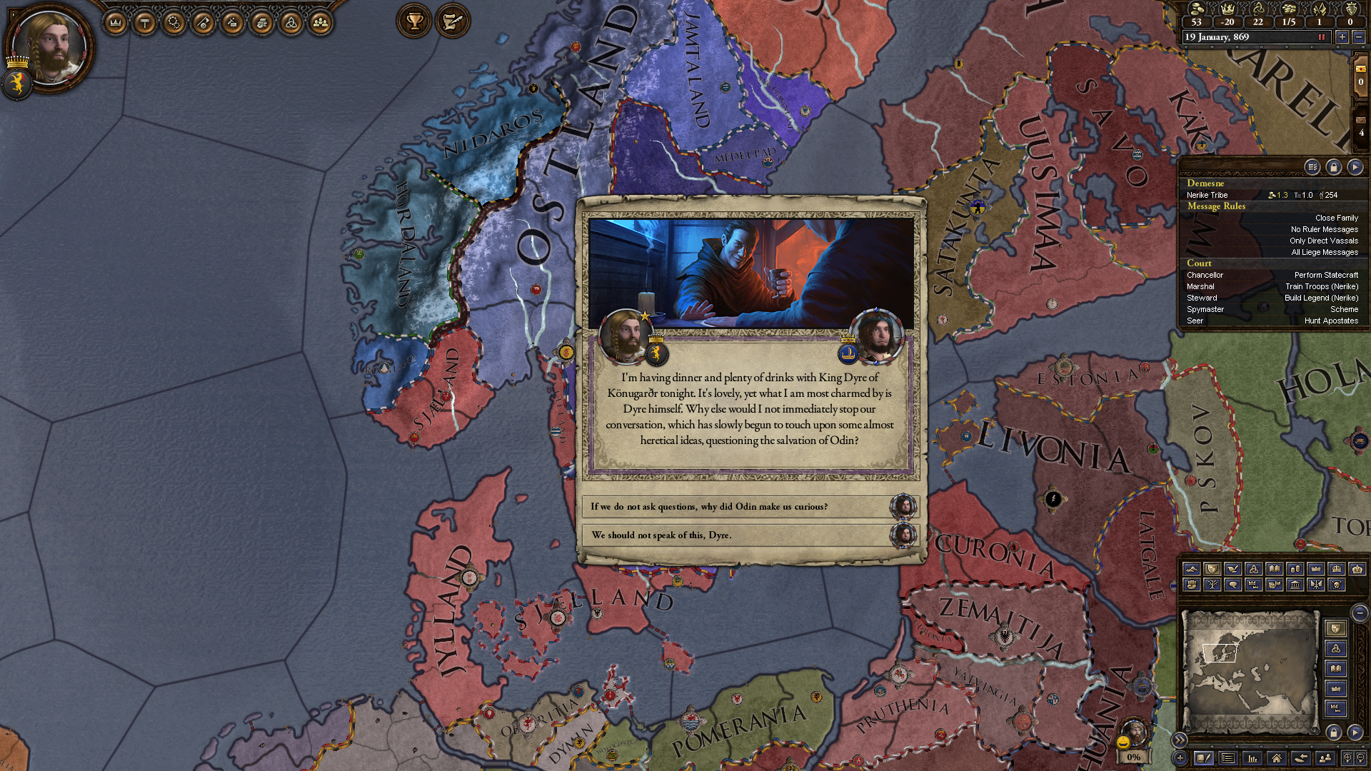 Crusader Kings II: Monks and Mystics (screenshot 5)