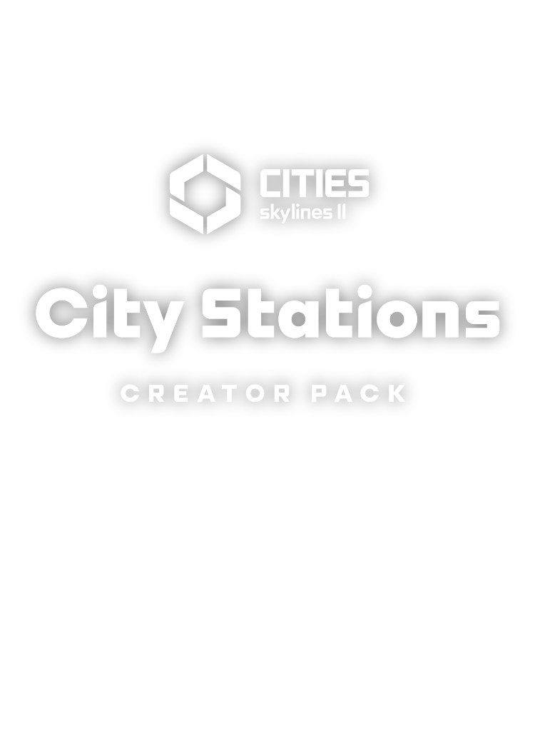 Cities: Skylines II - Creator Pack: City Stations