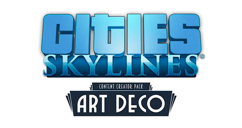 Logotype for Cities: Skylines - Art Deco