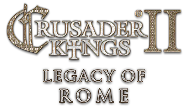 Logotype for Crusader Kings II: Legacy of Rome