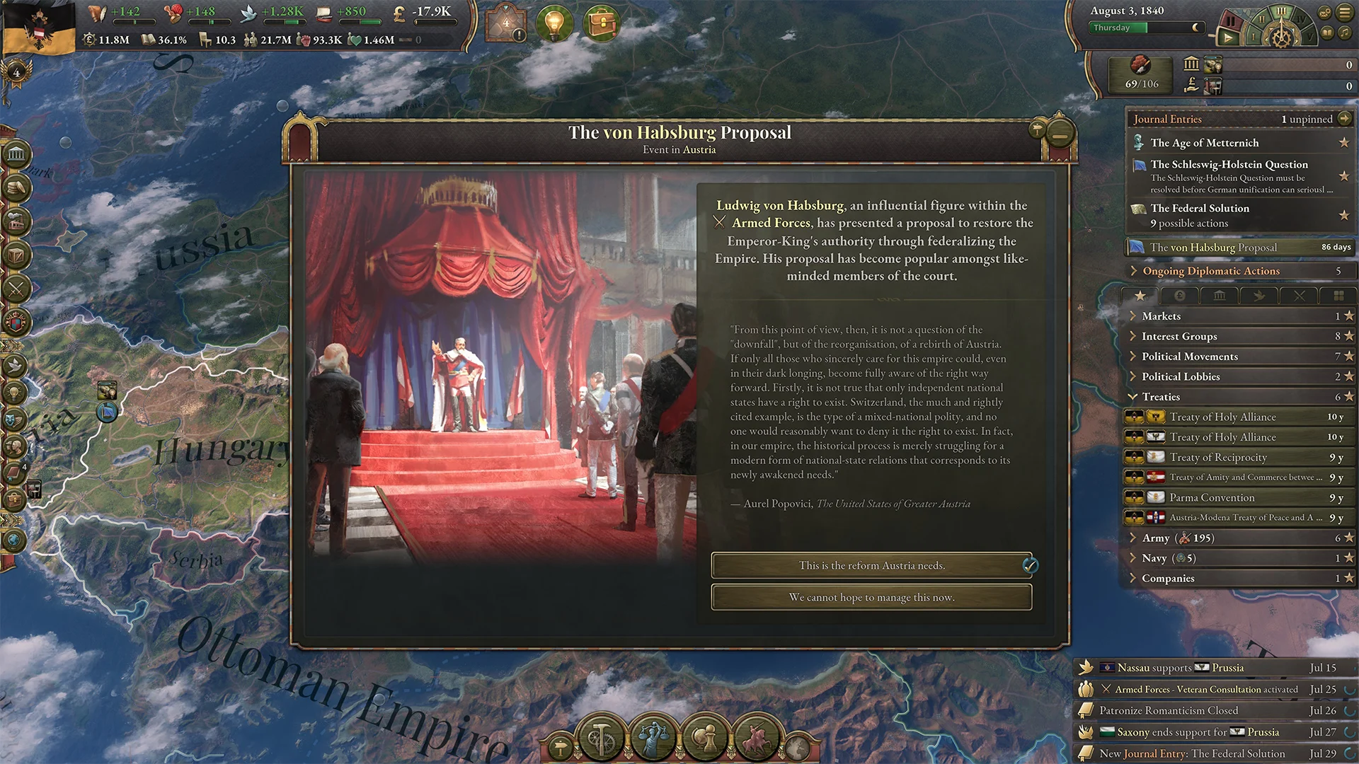 Victoria 3 National Awakening Screenshot 6